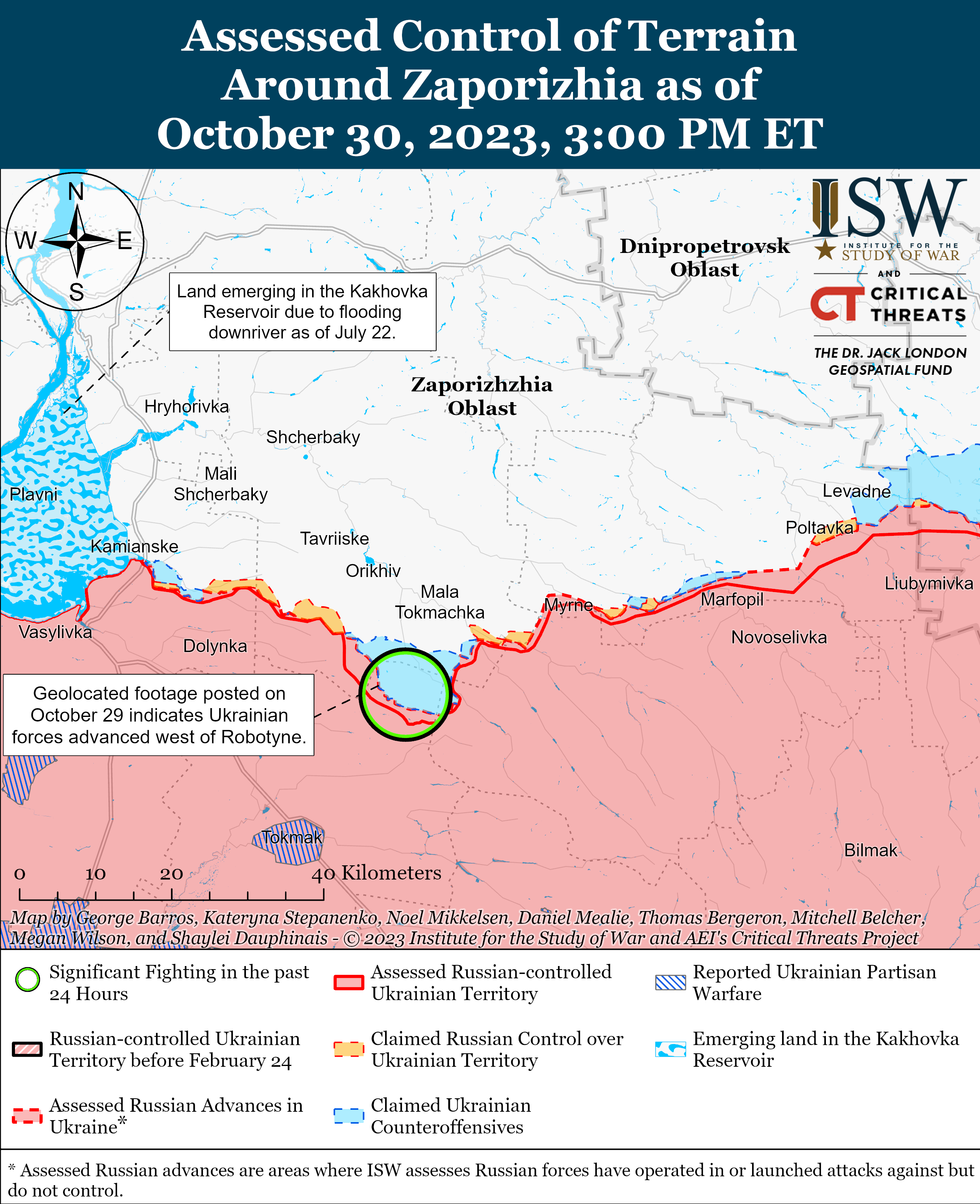 ЗСУ контратакували на Куп'янському напрямку та просунулися біля Роботиного: карти боїв ISW